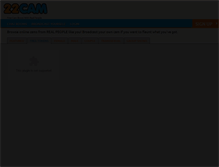 Tablet Screenshot of 22cam.net